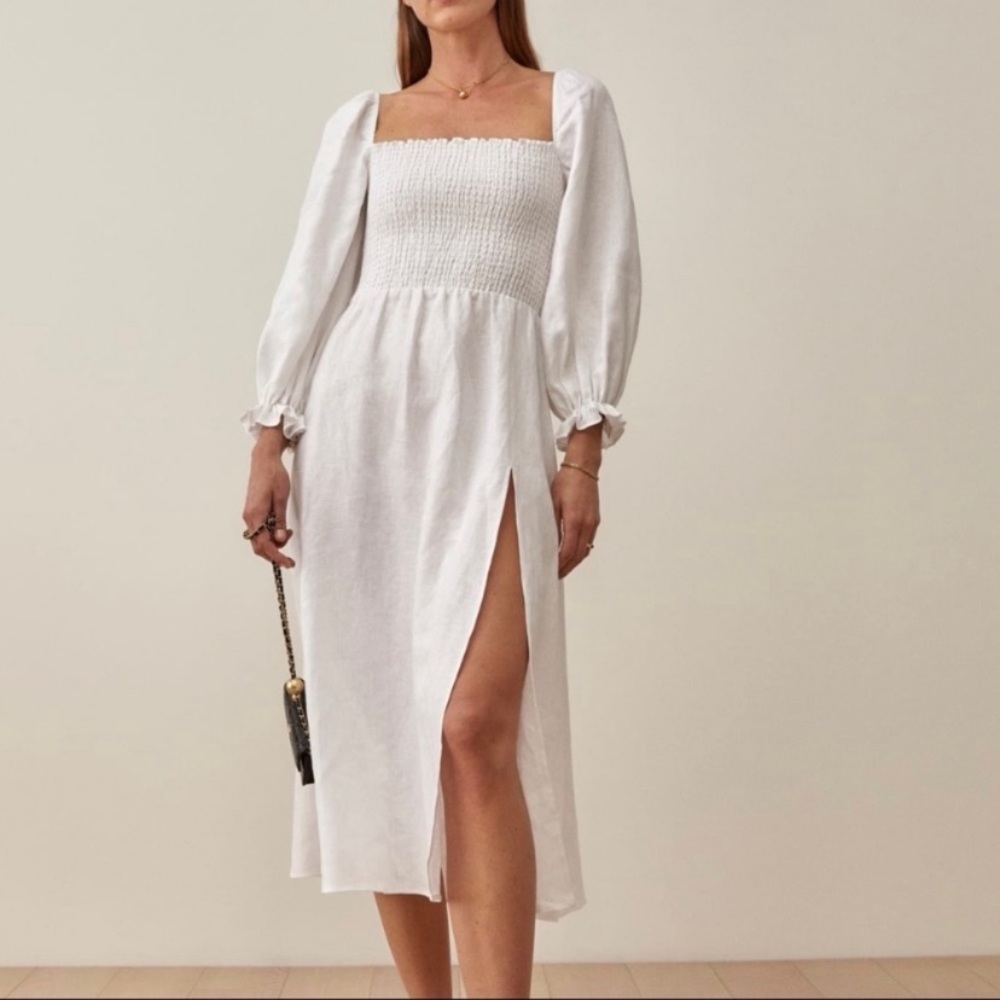Reformation Linen Dress
